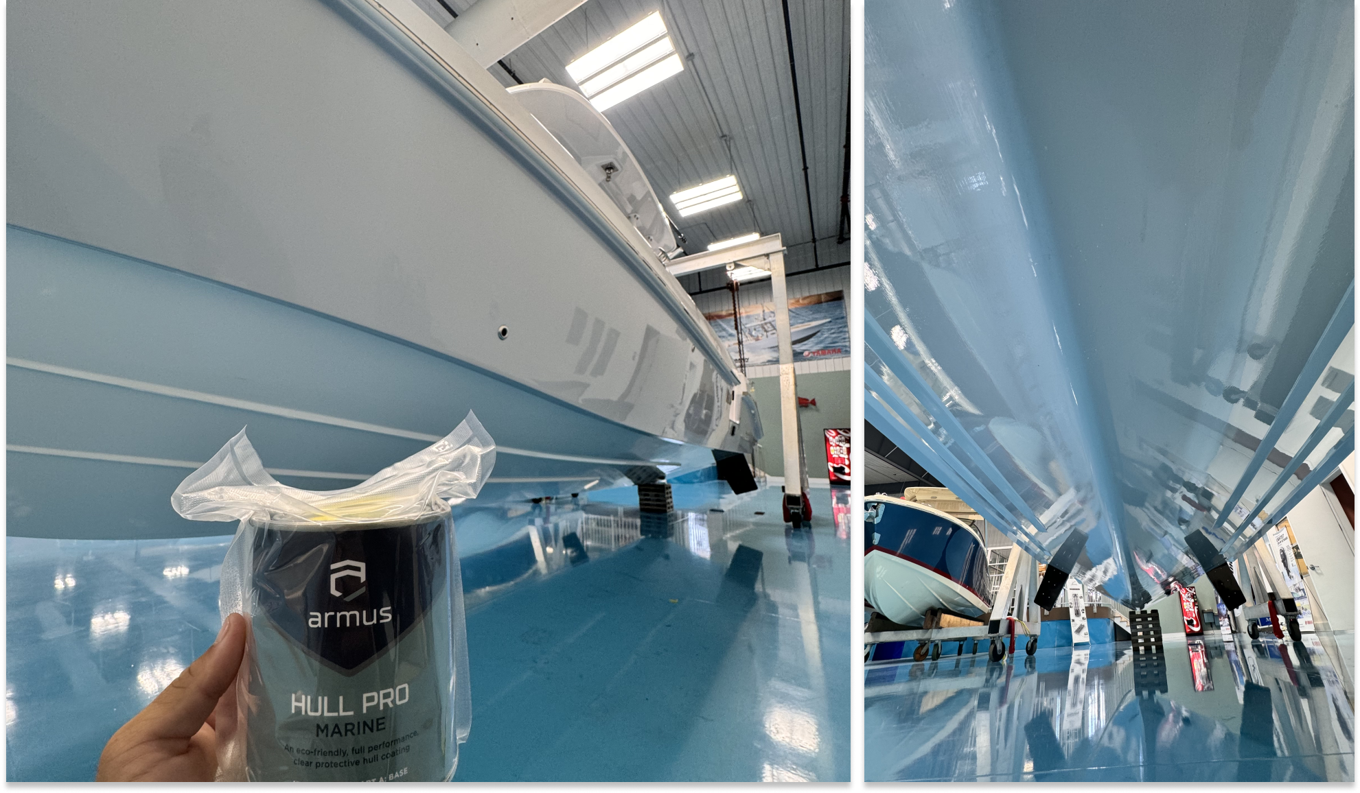 HULL PRO: PRECISION APPLICATION ON A 365 EVERGLADES