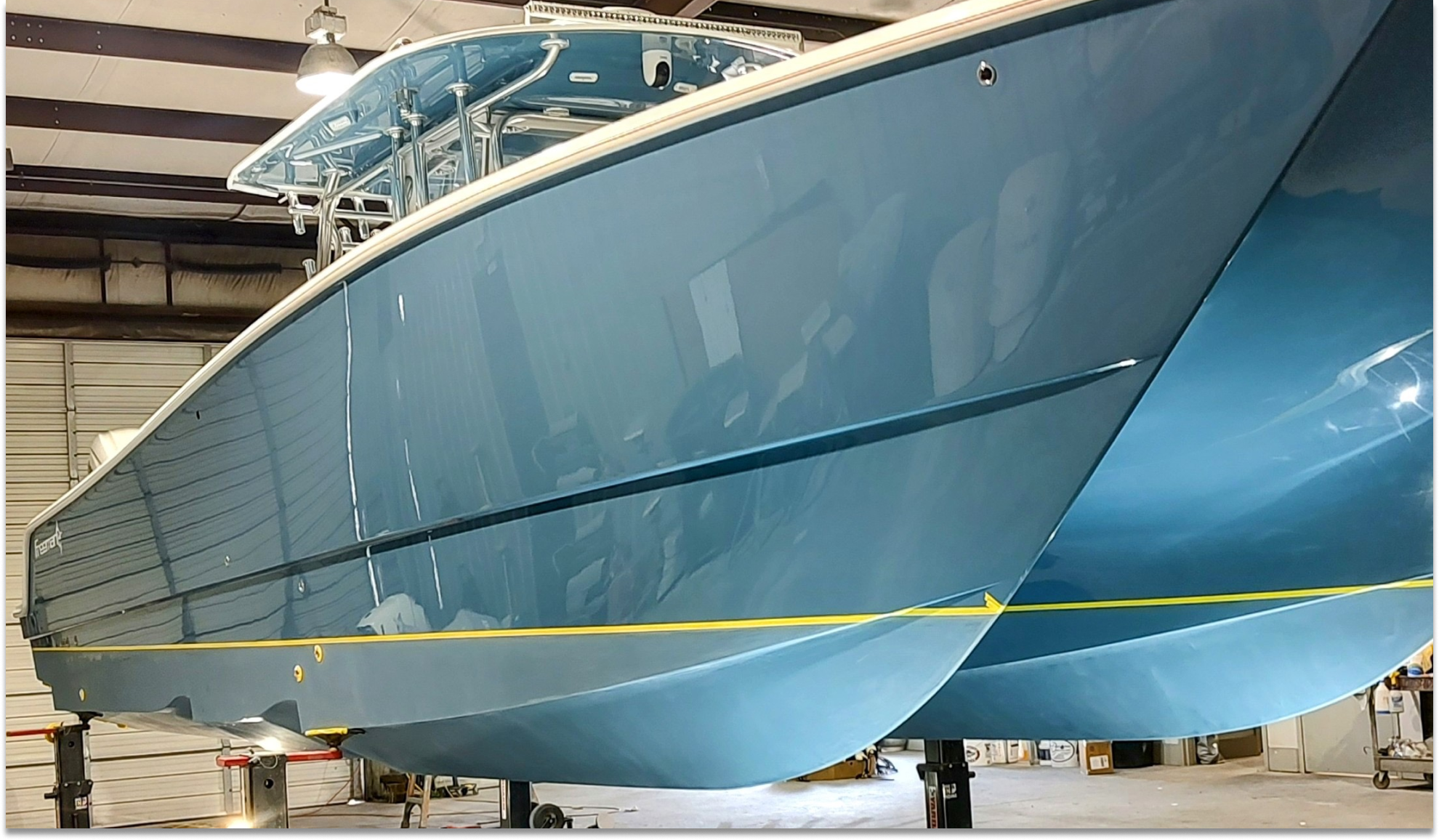 HULL PRO: UNLOCKING PERFORMANCE AND FUEL SAVINGS ON A 43' FREEMAN