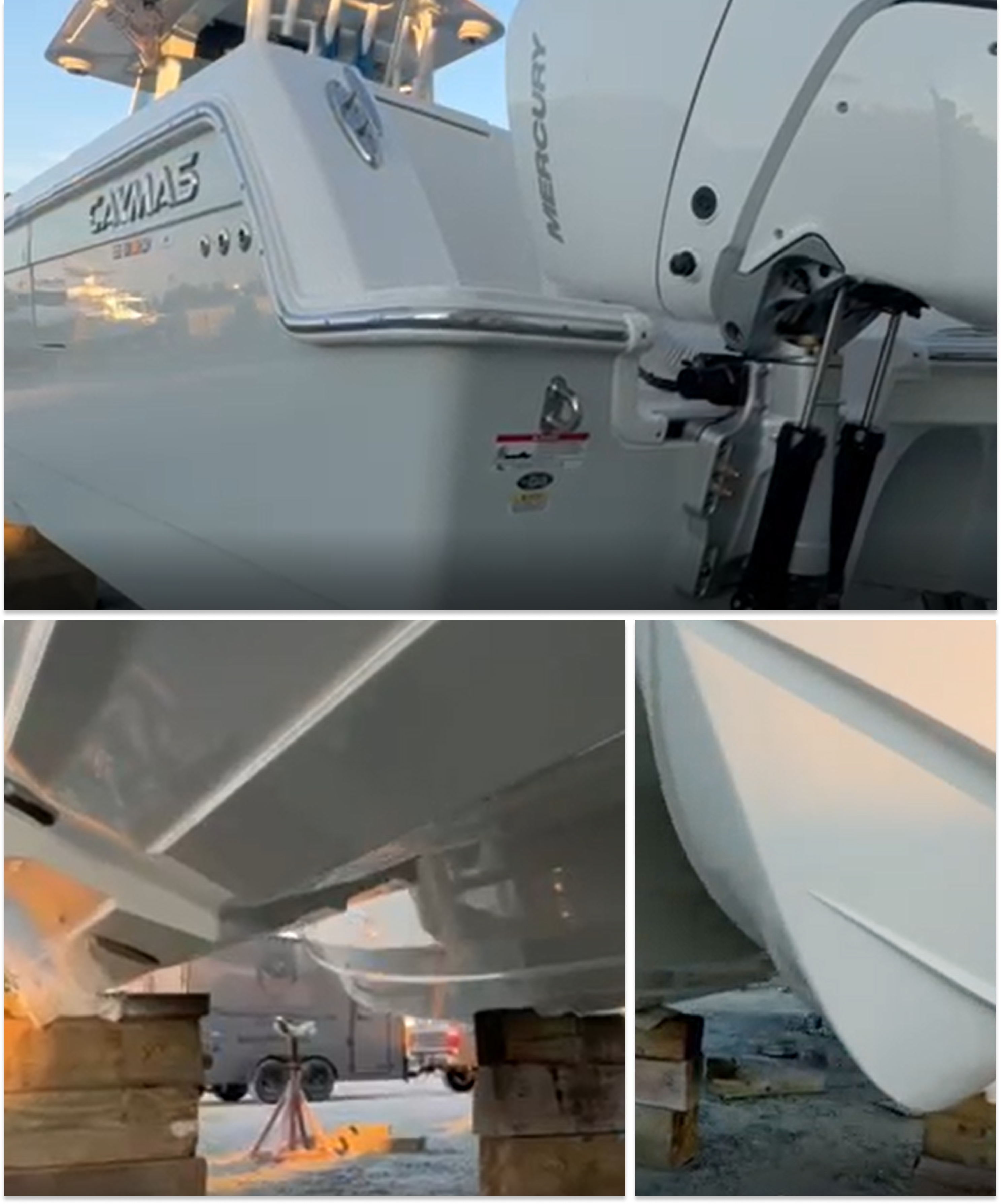 HULL PRO: OPTIMIZED HULL PROTECTION ON A 34' CAYMAS