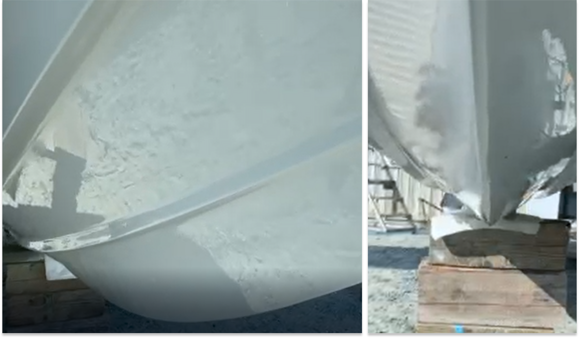HULL PRO: OPTIMIZED HULL PROTECTION ON A 34' CAYMAS