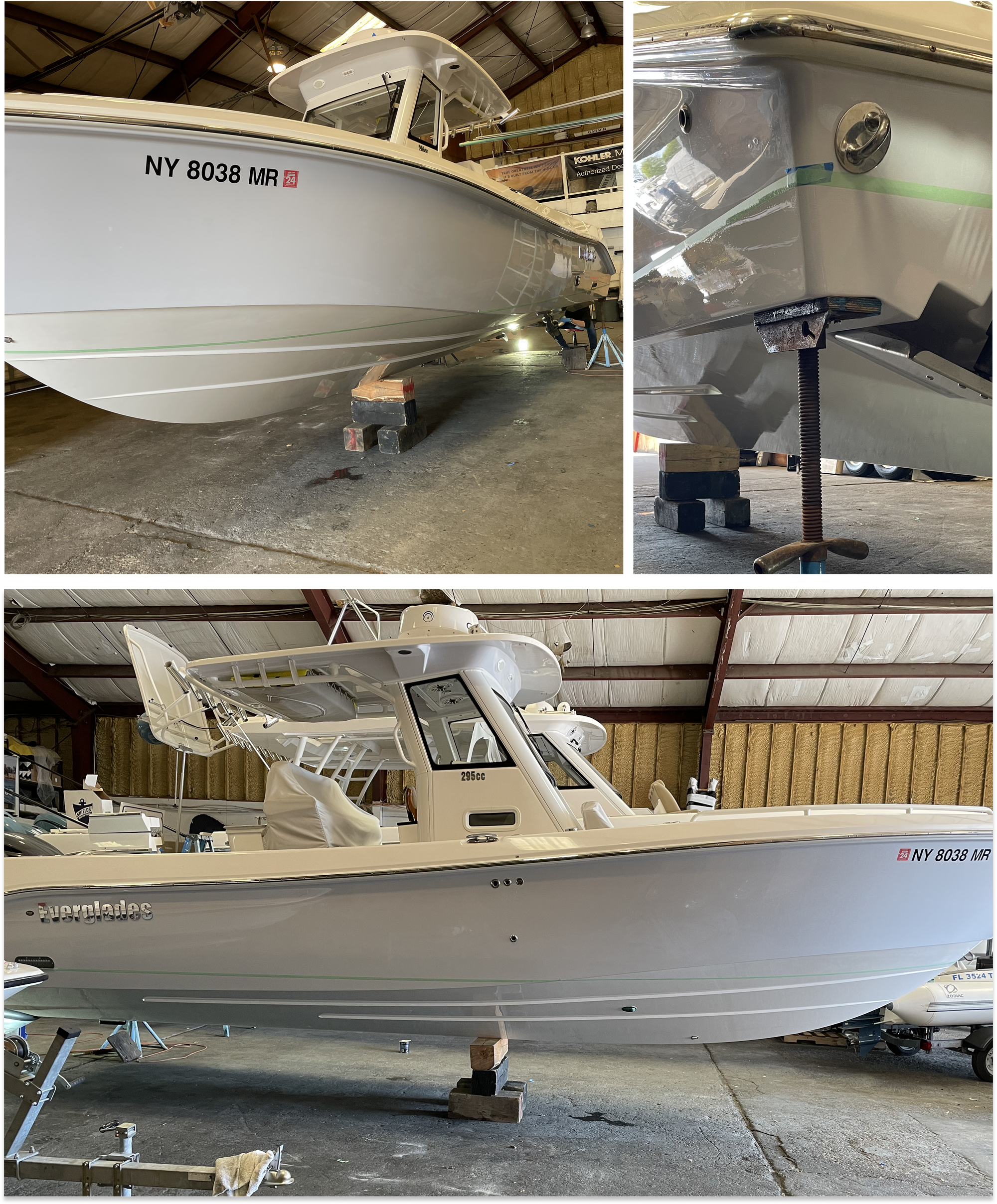HULL PRO: HIGH-GLOSS PROTECTION FOR A 29' EVERGLADES