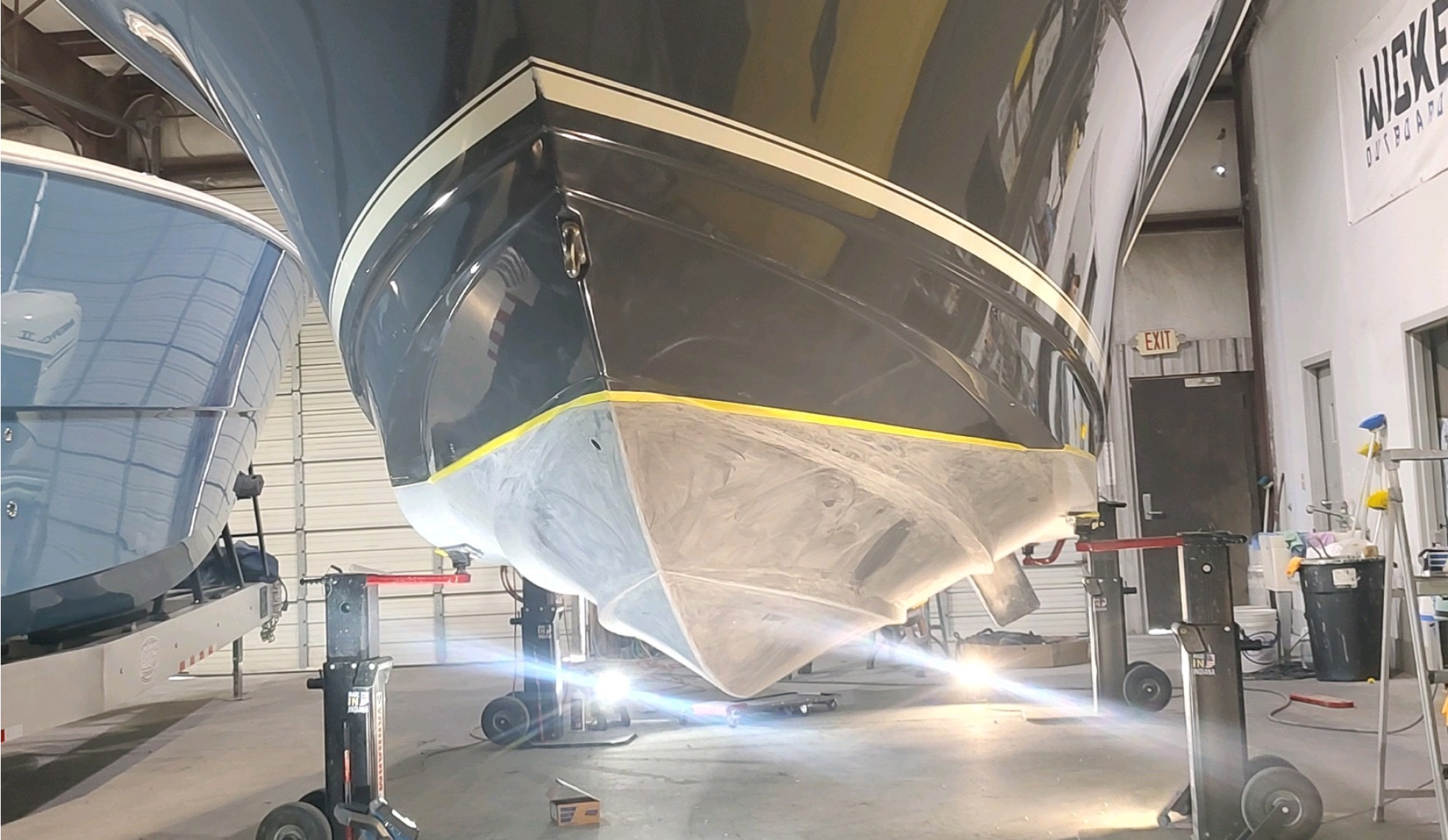 HULL PRO: KEEL AND GELCOAT PROTECTION ON A 37' SCOUT