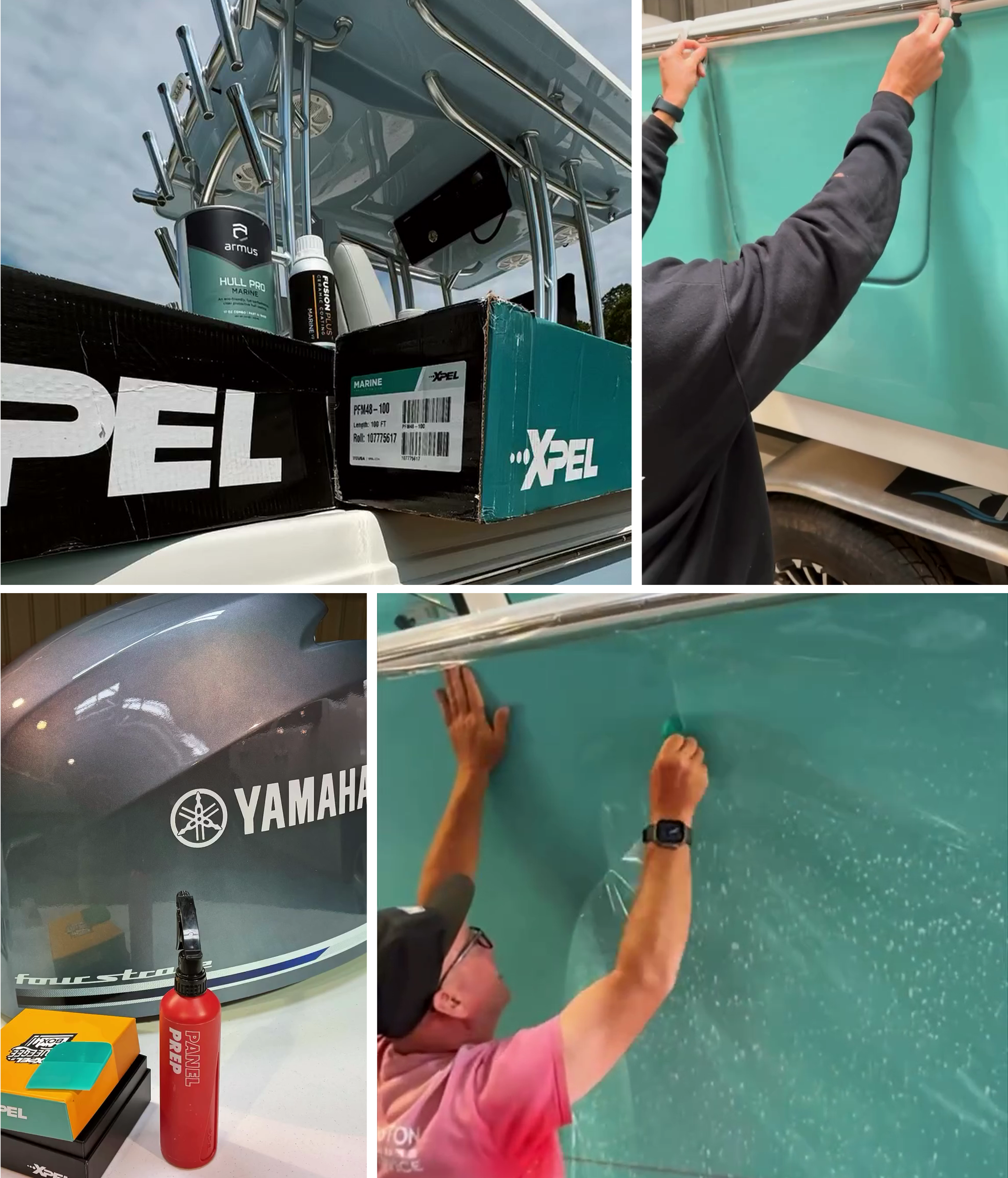HULL PRO: SEAMLESS PROTECTION PAIRED WITH XPEL MARINE PPF