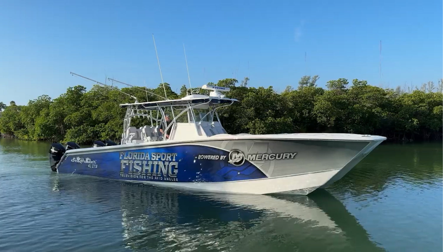 PROVEN PERFORMANCE & CLEAR PROTECTION: SEAHUNTER 41 CTS