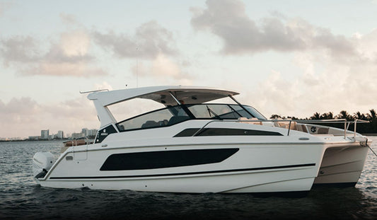 HULL PRO: THE BEST IN HULL PROTECTION FOR A 36' AQUILA CATAMARAN