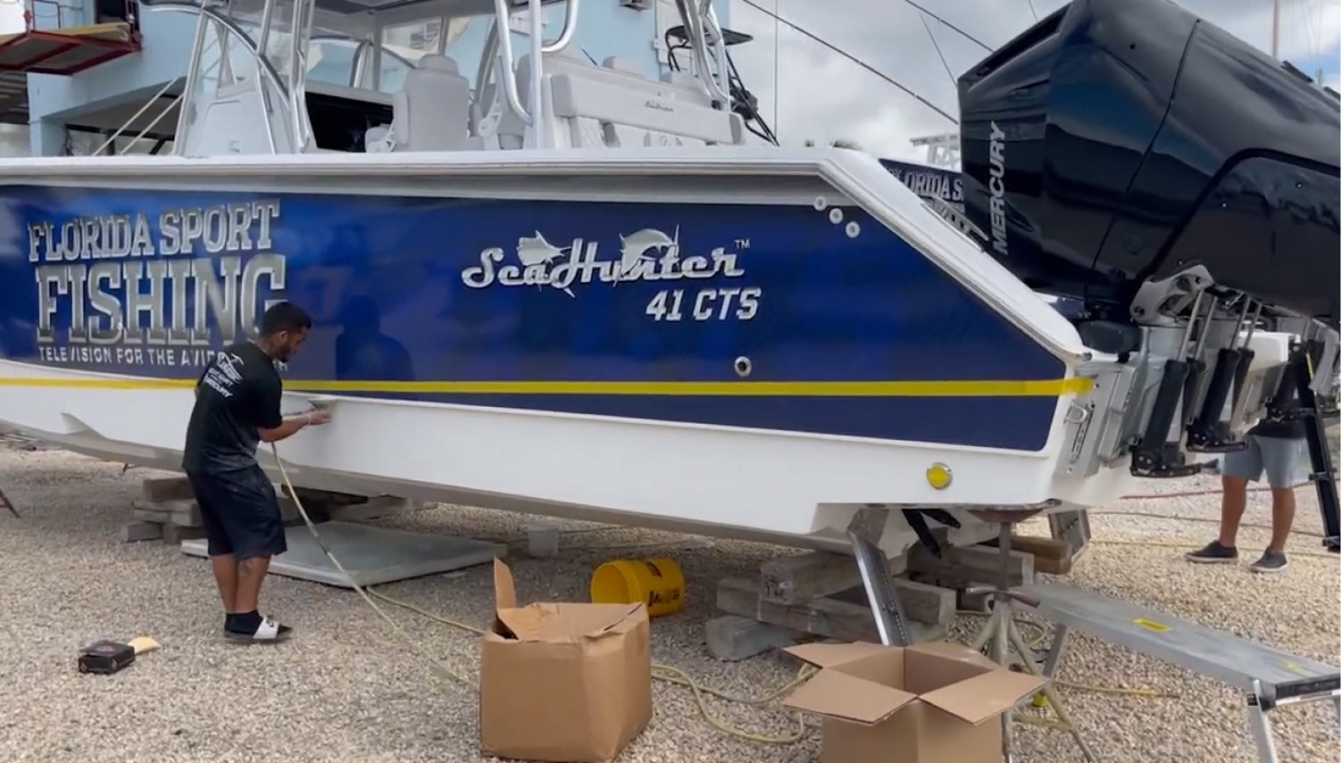 PROVEN PERFORMANCE & CLEAR PROTECTION: SEAHUNTER 41 CTS