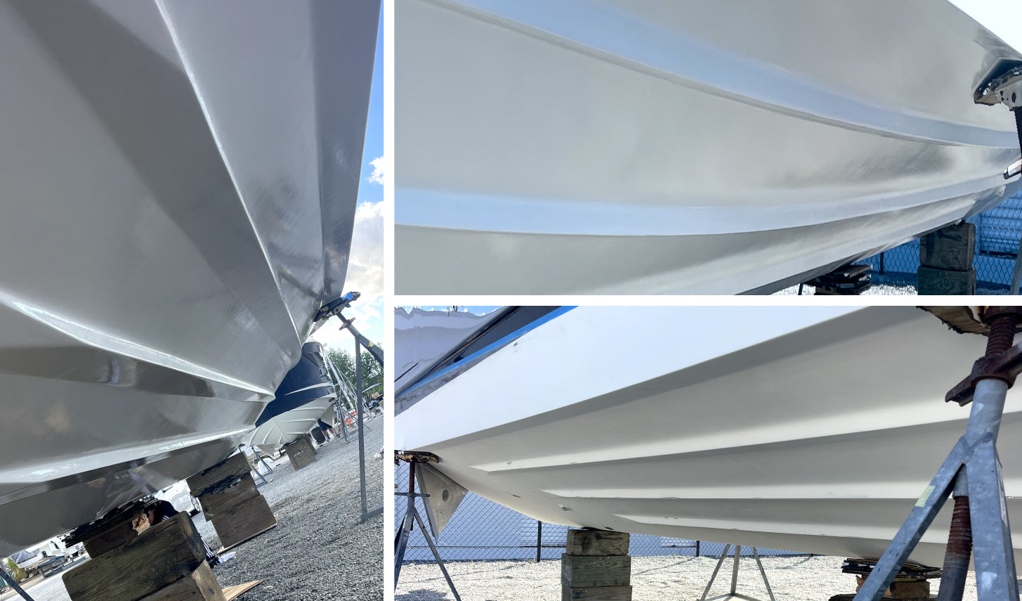 BOTTOM PAINT CONVERSION WITH POSEIDON EXTREME ON A SEA RAY